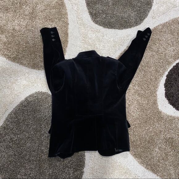 PURSUITS LTD. velvet jacket size 10 - Picture 2 of 3